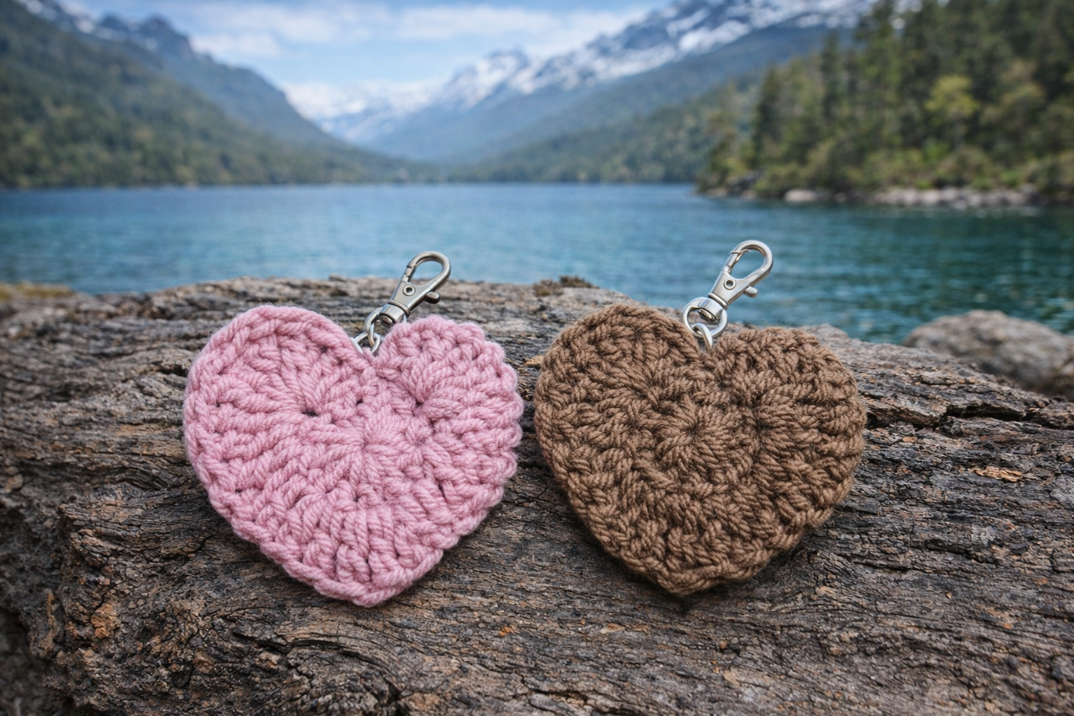 Heart Keychains